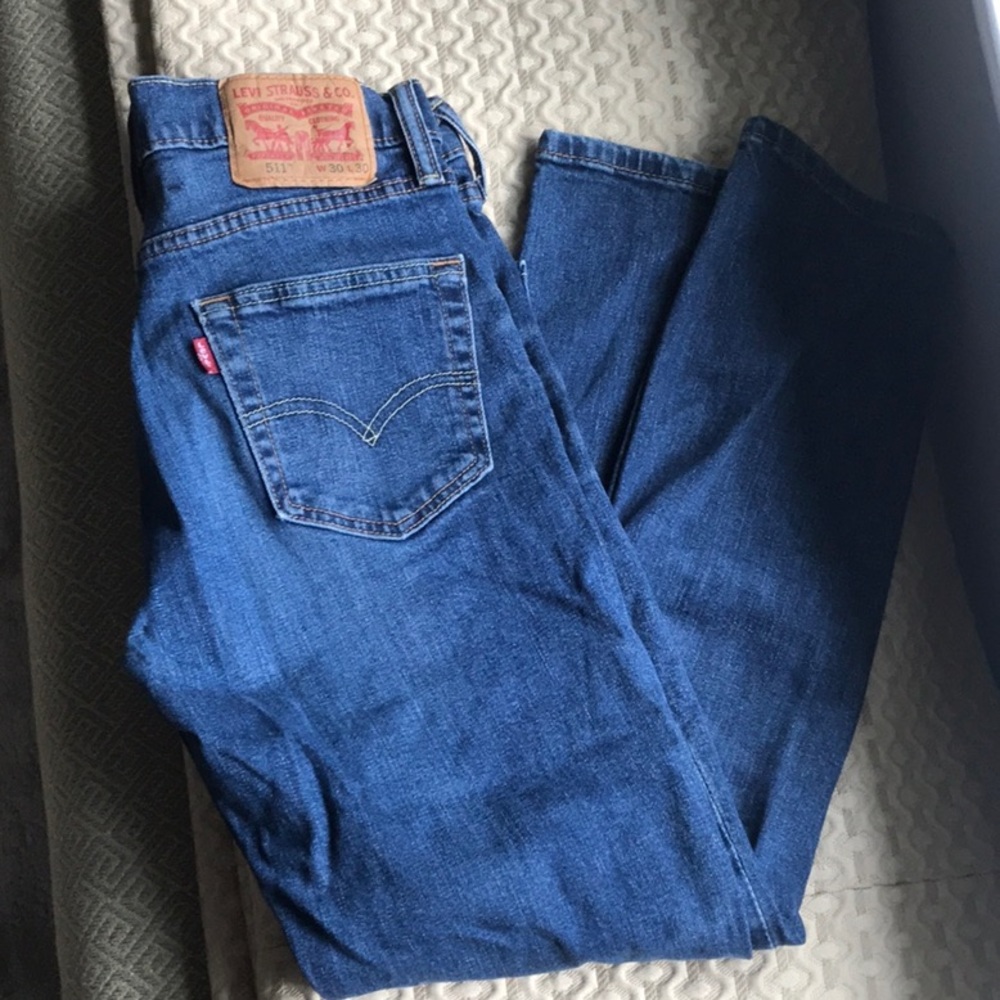 Denim Levi’s 511 jeans. 30x30